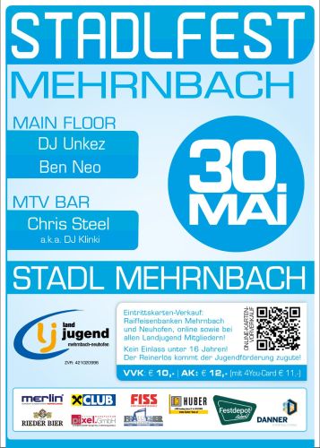 Tickets für Stadlfest Mehrnbach am 30.05.2026 - Karten kaufen